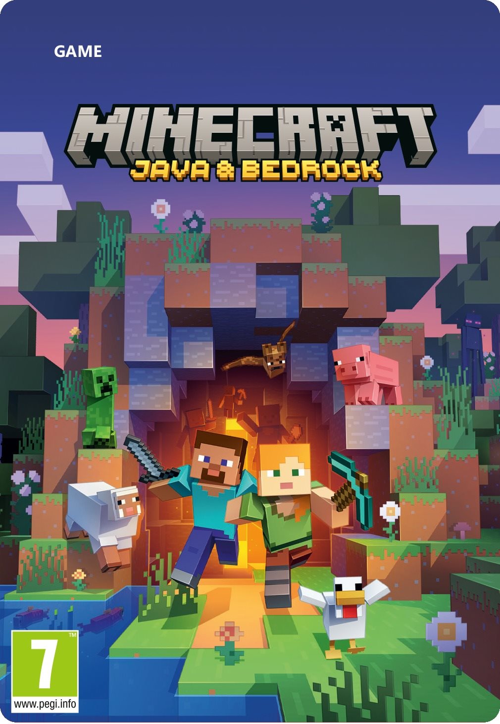 Minecraft Java and Bedrock Edition – PC DIGITAL