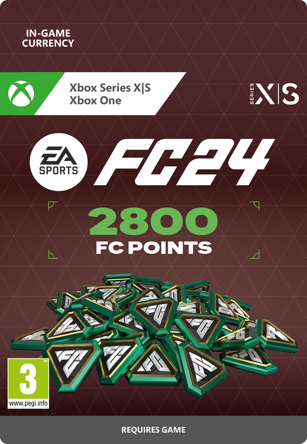 EA Sports FC 24 – 2800 FUT POINTS – Xbox Digital
