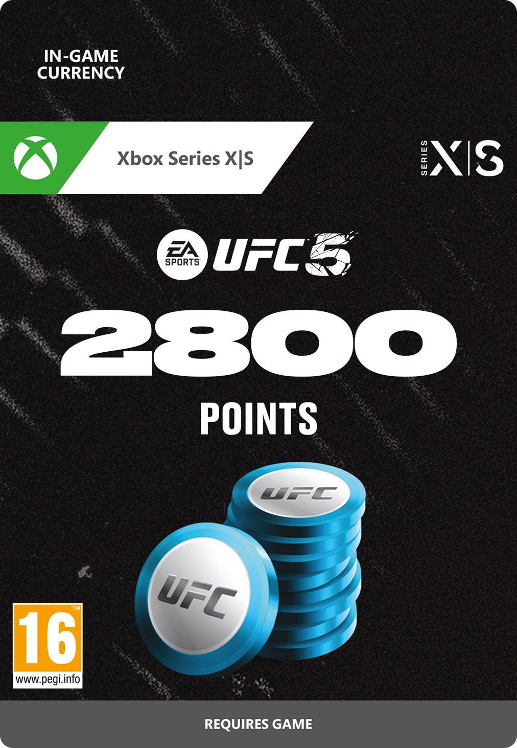 UFC 5: 2,800 UFC Points – Xbox Series X|S Digital