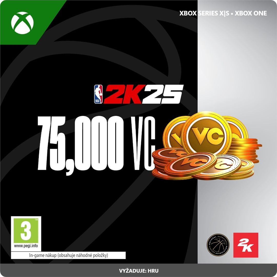 NBA 2K25: 75000 Virtual Currency Pack – Xbox Digital