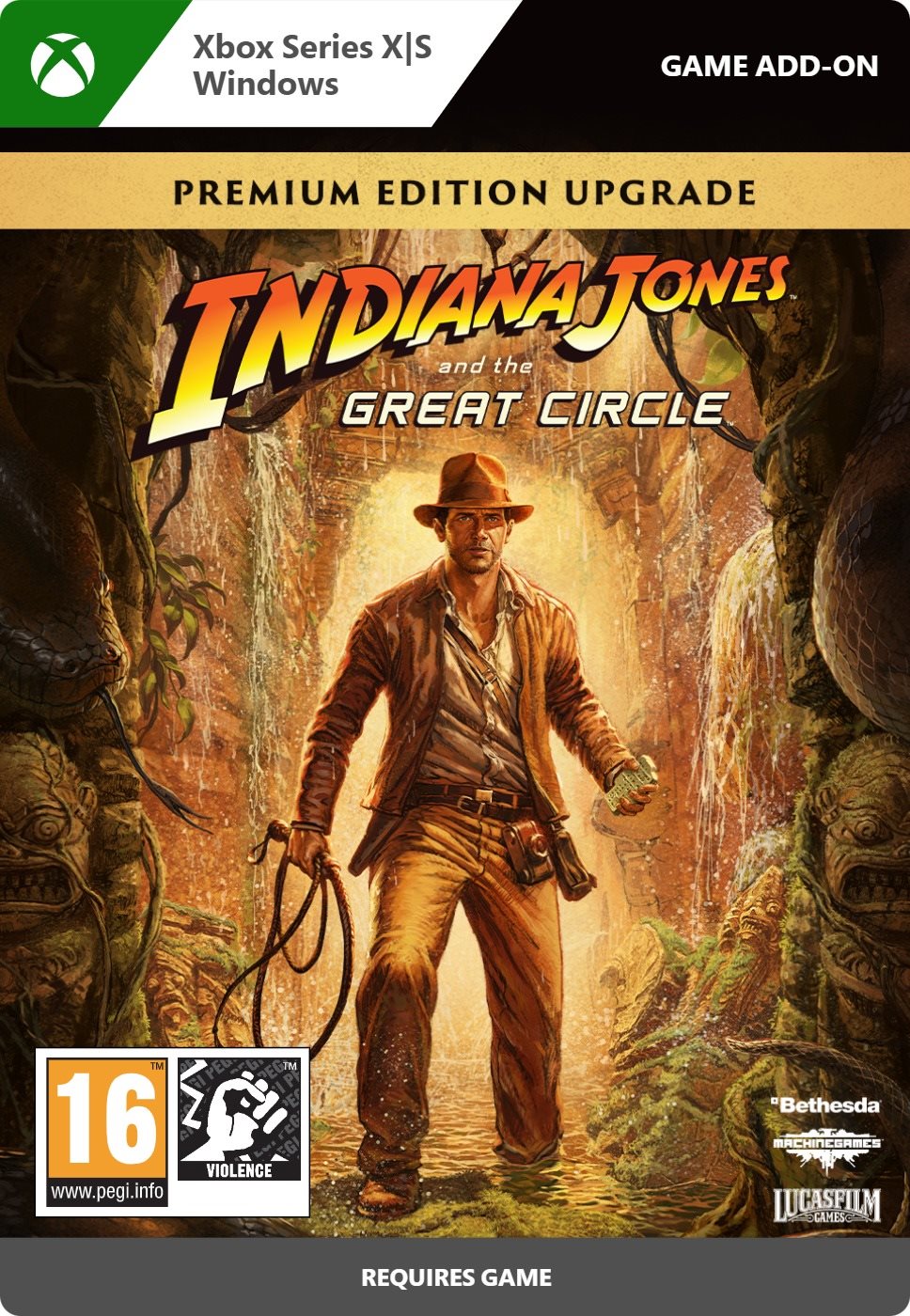 Indiana Jones and the Great Circle: Premium Edition Upgrade – Xbox Series X|S/Windows Digital