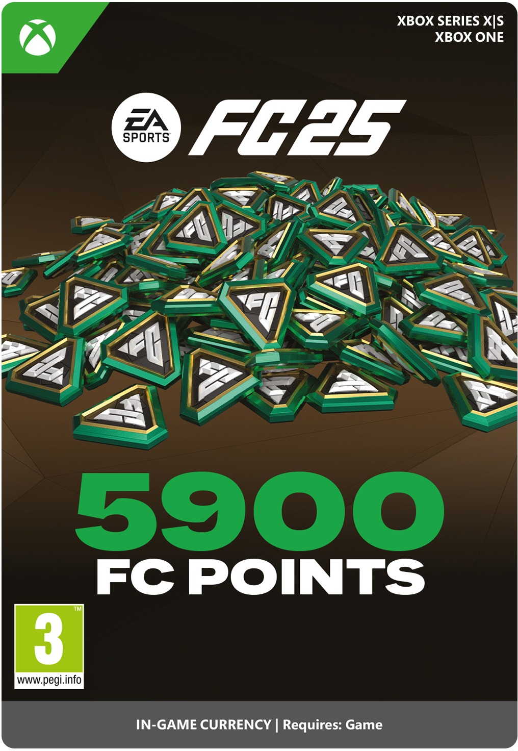 EA Sports FC 25: 5900 FC Points – Xbox Digital