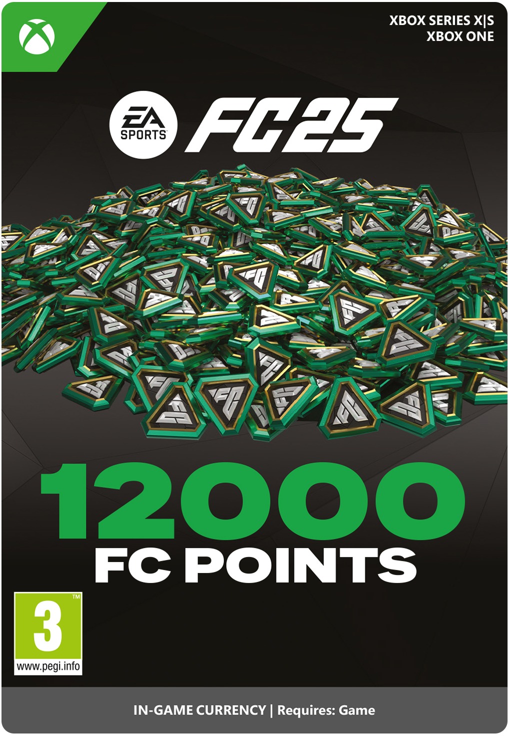 EA Sports FC 25: 12000 FC Points – Xbox Digital