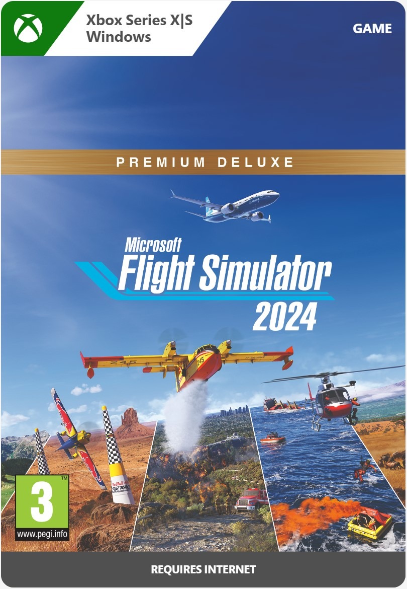 Microsoft Flight Simulator 2024 – Premium Deluxe Edition – Xbox Series X|S/Windows Digital