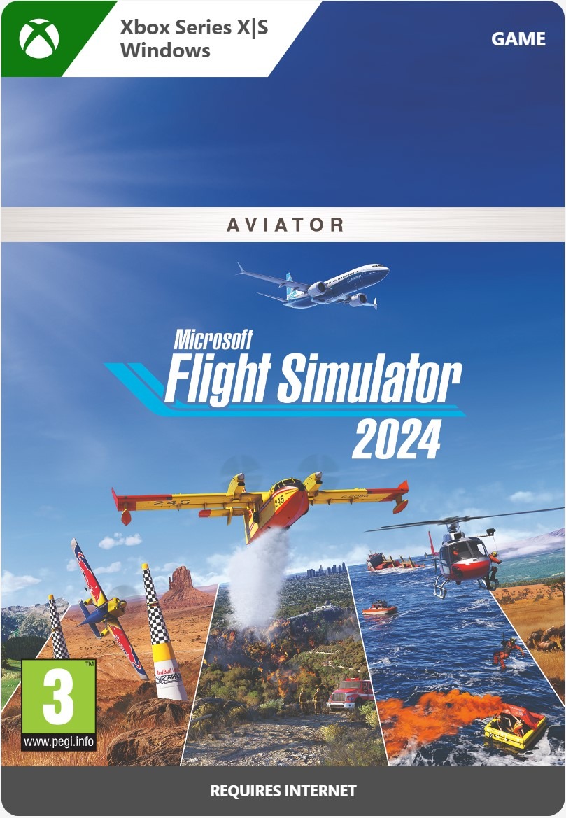 Microsoft Flight Simulator 2024 – Aviator Edition – Xbox Series X|S/Windows Digital