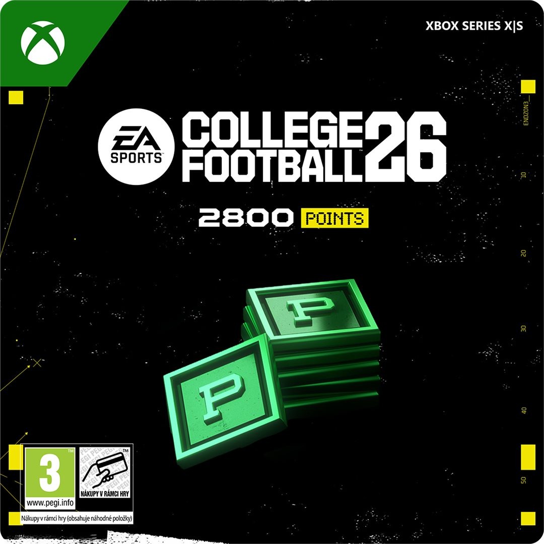 College Football 26: 2800 Points – Xbox Series X|S Digital
