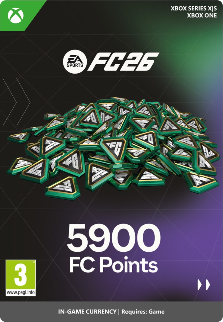 EA Sports FC 26: 5900 FC Points – Xbox Digital
