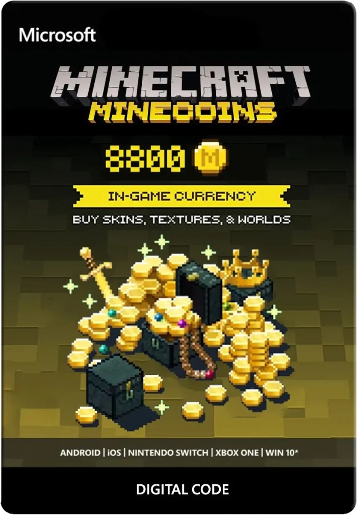 Minecraft: Minecoins Pack: 8800 Coins – Xbox/Windows Digital