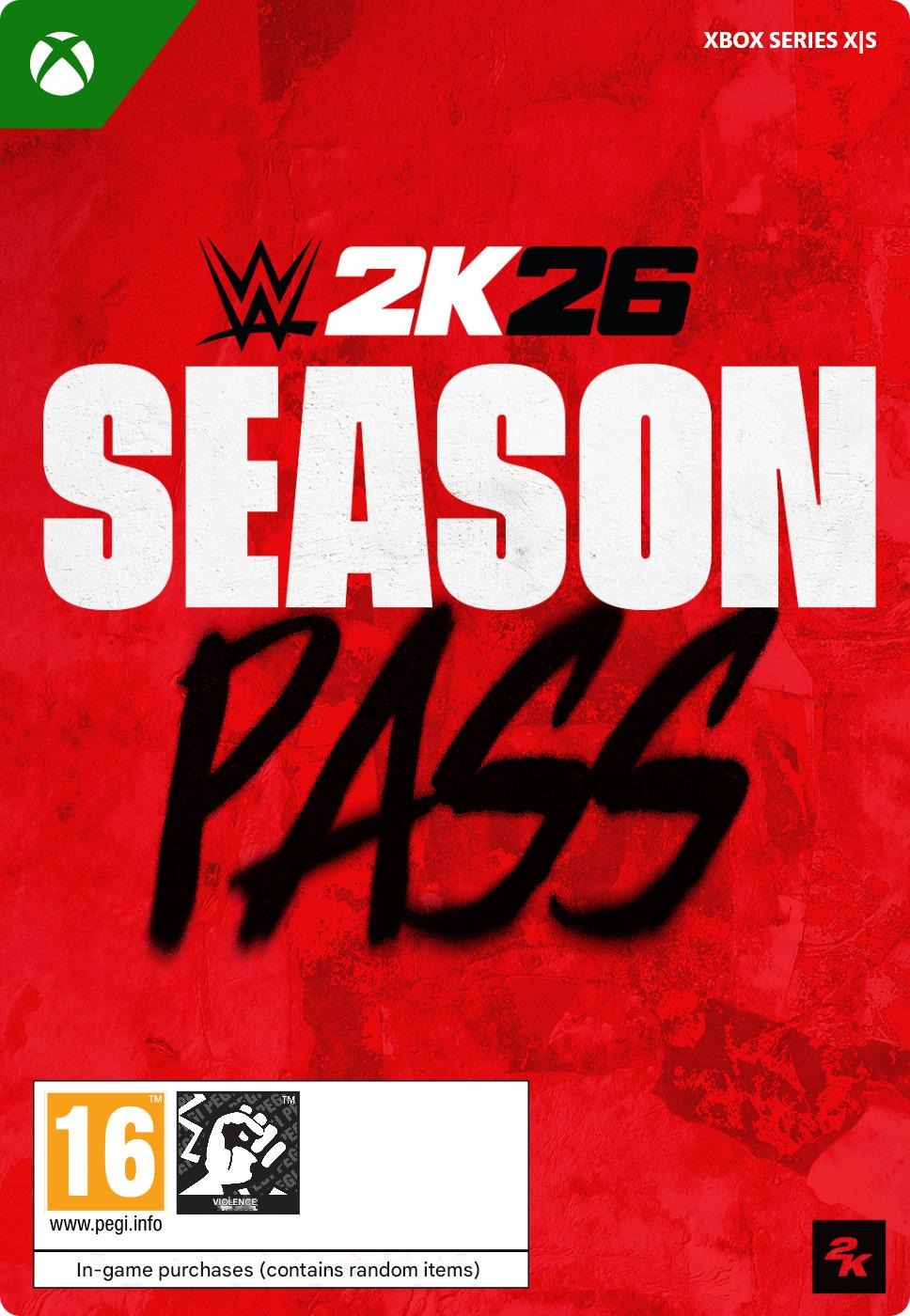 WWE 2K26: Season Pass – Xbox Series X|S Digital