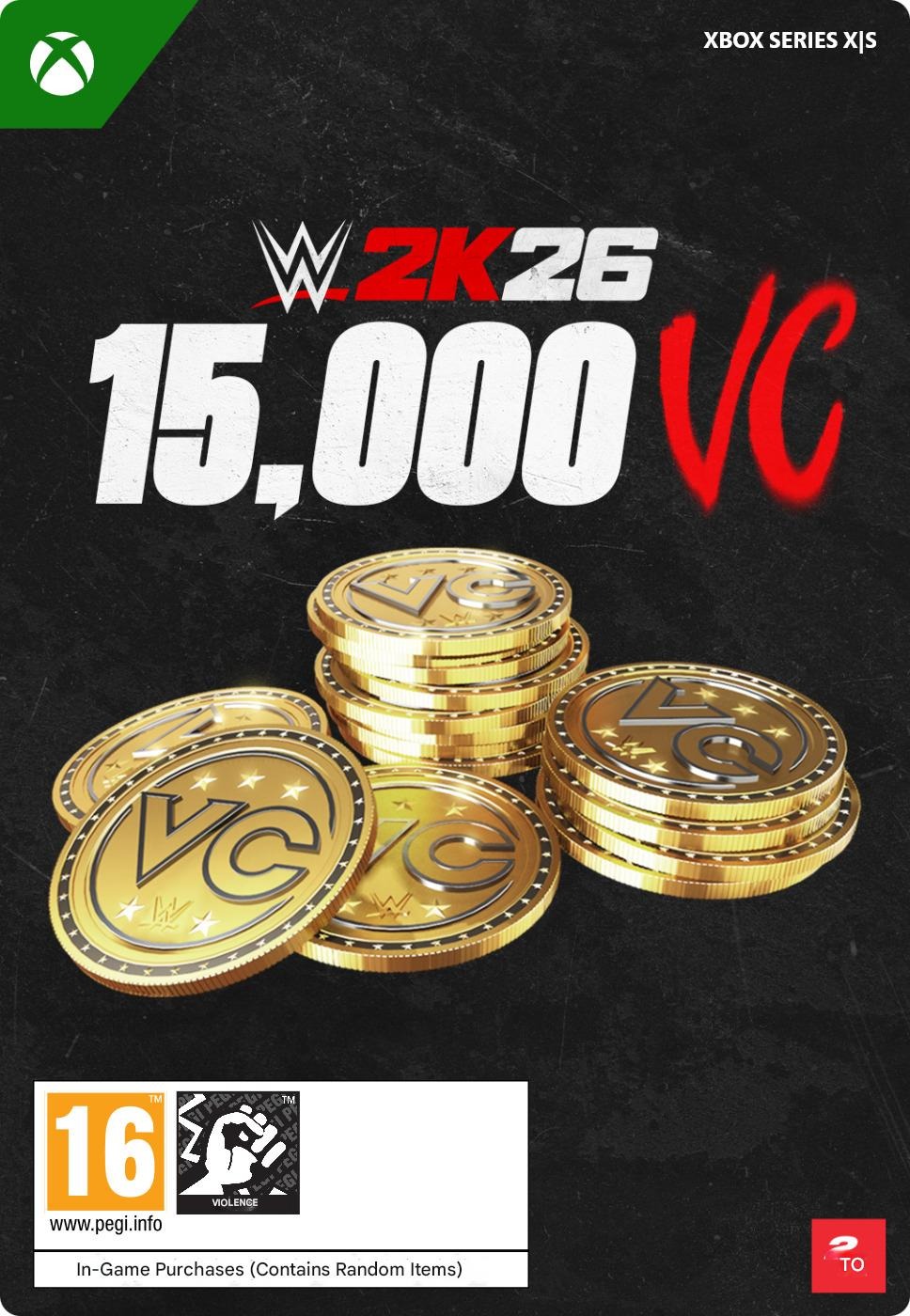 WWE 2K26: 15.000 Virtual Currency Pack – Xbox Series X|S Digital