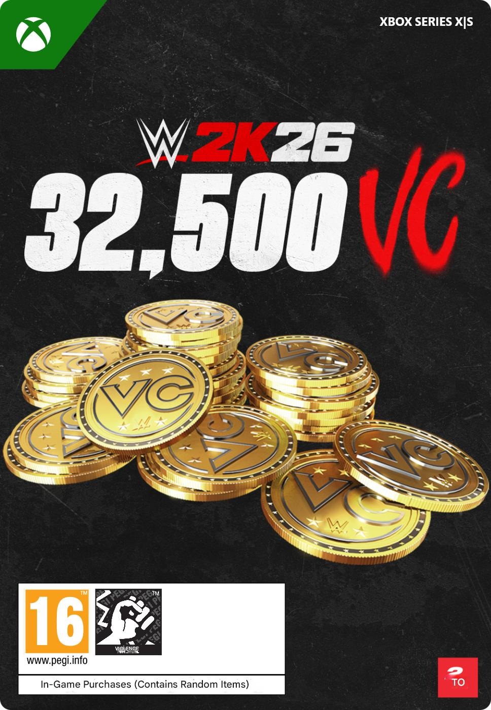 WWE 2K26: 32.500 Virtual Currency Pack – Xbox Series X|S Digital