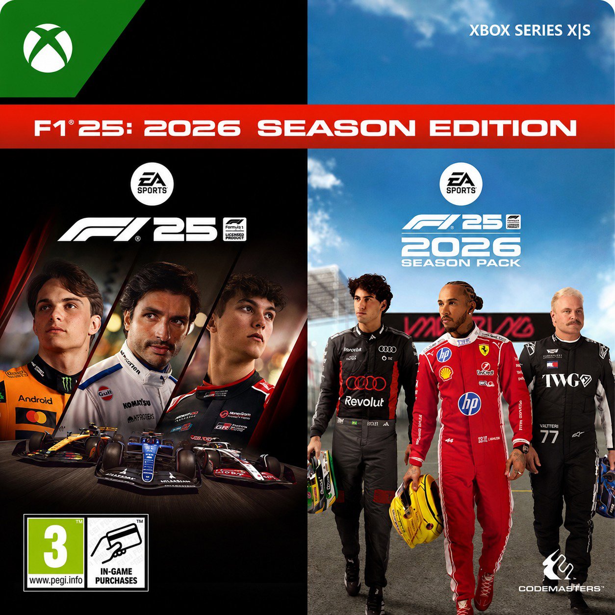 F1 25: 2026 Season Edition – Xbox Series X|S Digital