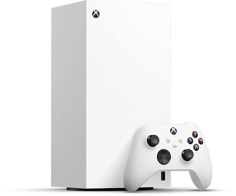 Xbox Series X – 1 TB Robot White (Digital Edition)
