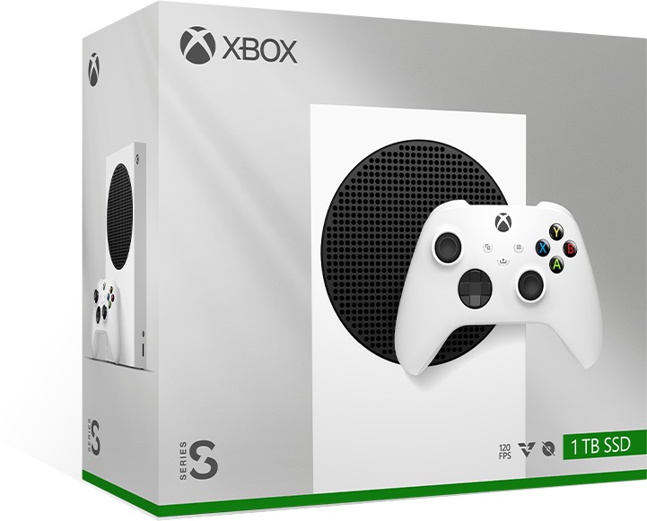 Xbox Series S – 1 TB Robot White