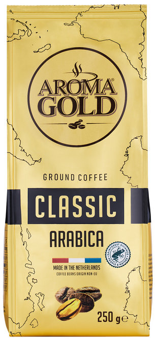 Aróma Gold Classic Arabica mletá 250 g