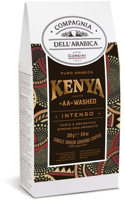 Corsini Kenya „AA“ Washed mletá 250 g