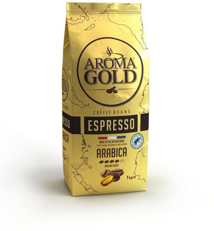 Aroma Gold Espresso zrno 1000 g
