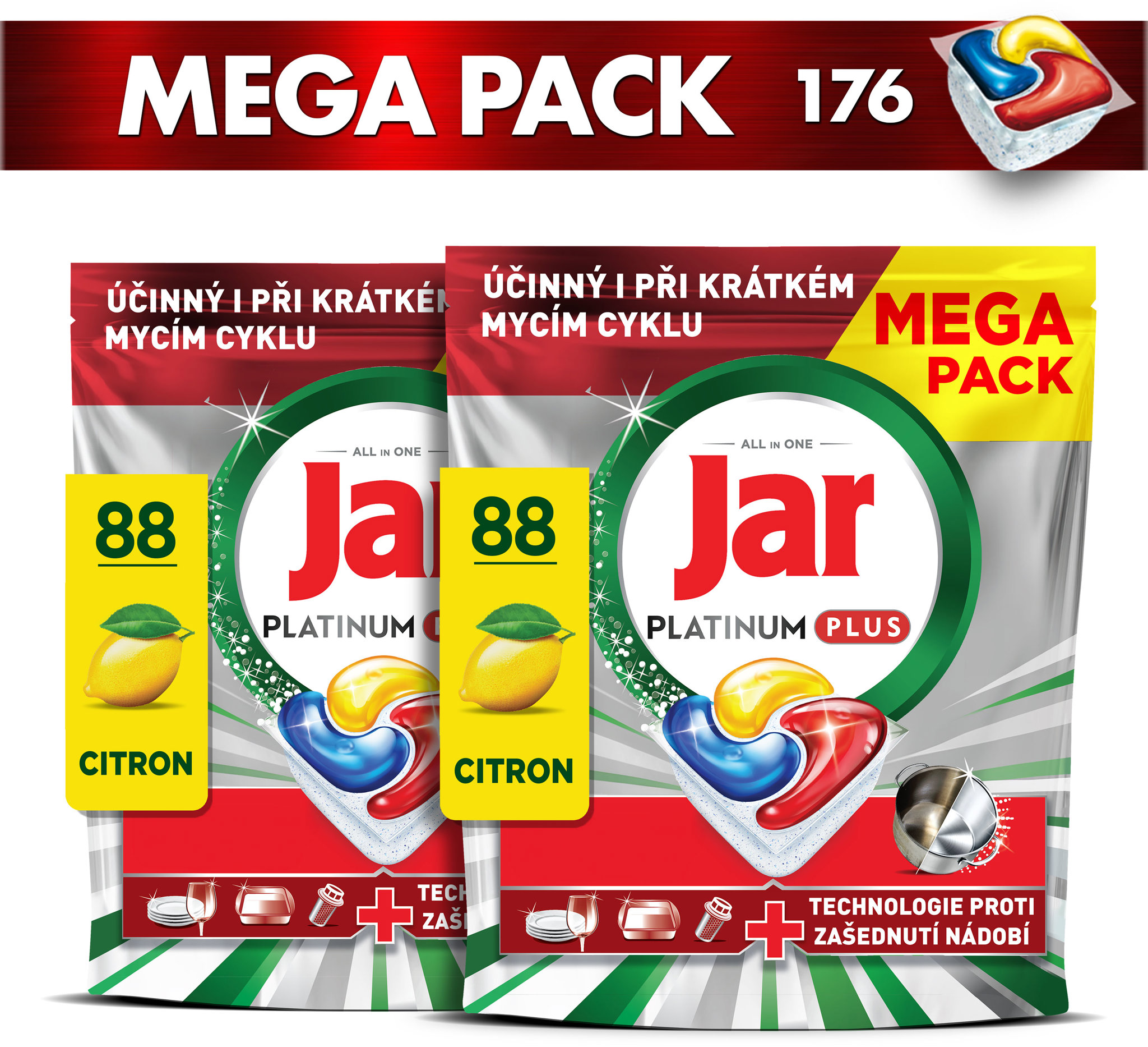 JAR Platinum Plus Lemon 176 ks