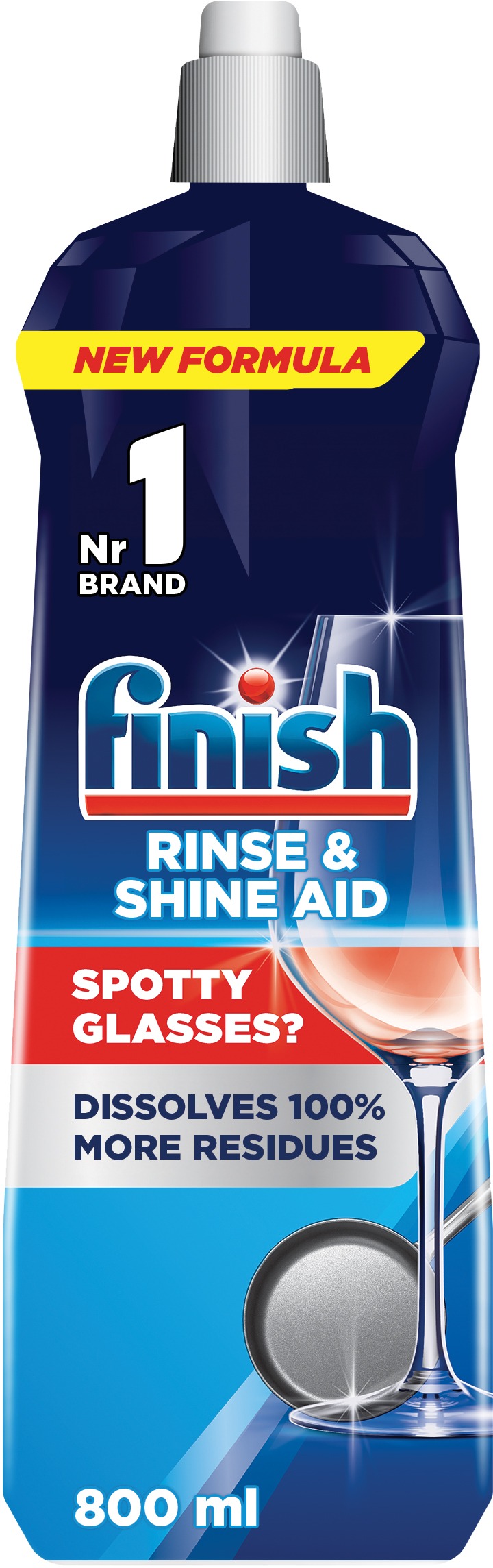 FINISH Leštidlo Shine & Dry Regular 800 ml