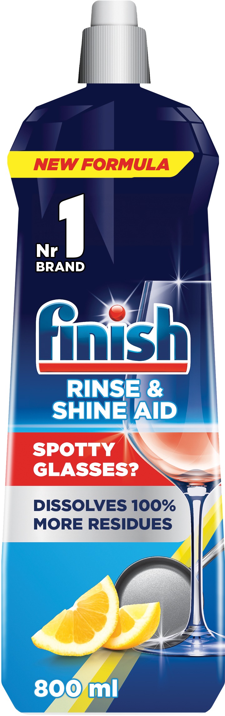 FINISH Leštidlo Shine & Dry Lemon 800 ml