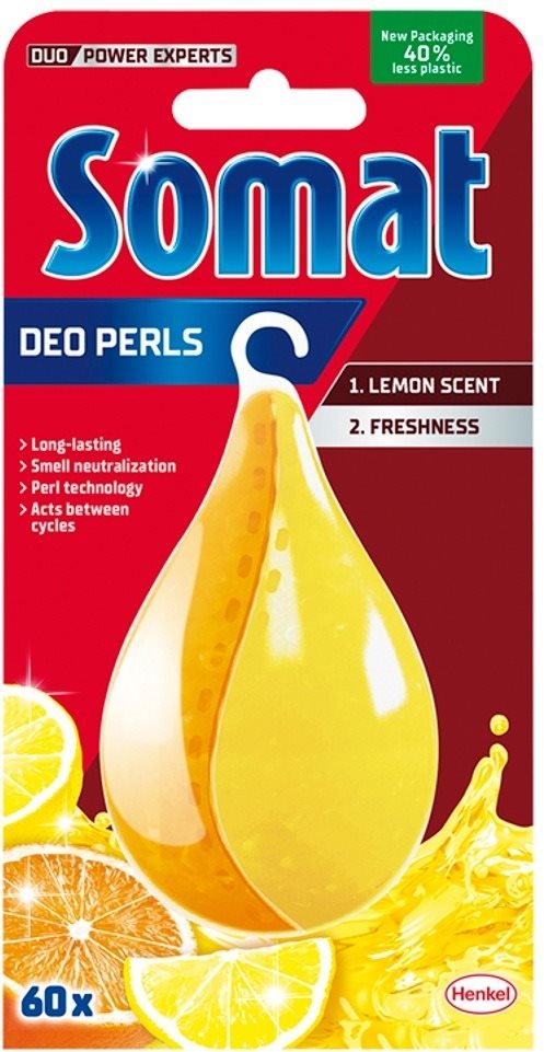 Somat Deo Duo-Perls Lemon & Orange vôňa do umývačky 60 dávok
