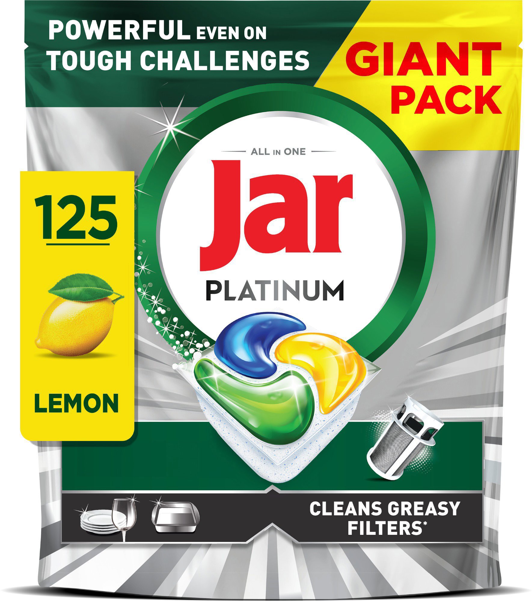 JAR Platinum Lemon XXL, 125 ks