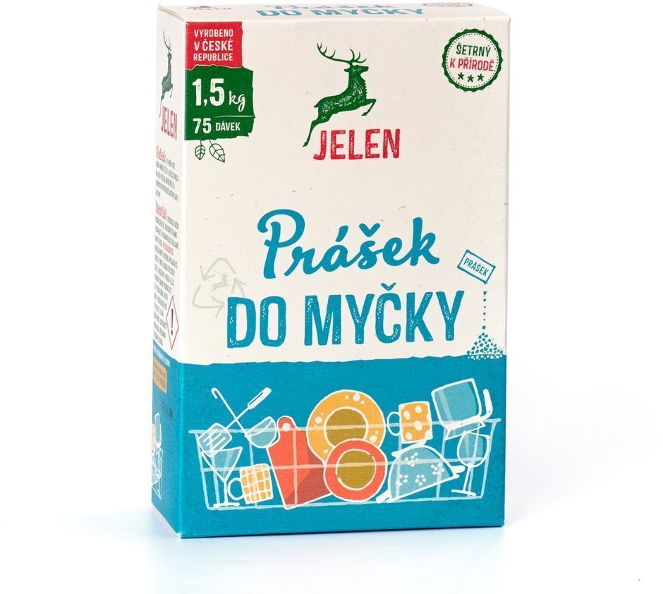 JELEN prášok do umývačky 1,5 kg (75 dávok)
