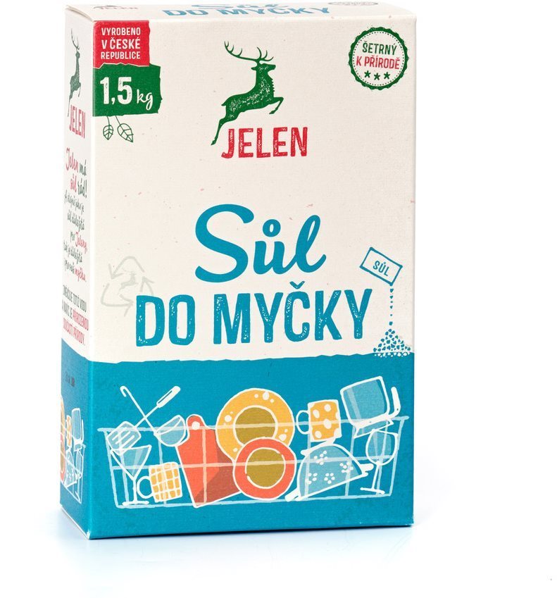 JELEN soľ do umývačky 1,5 kg
