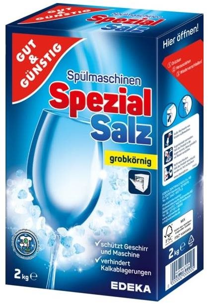 GUT & GUNSTIG soľ do umývačky 2 kg