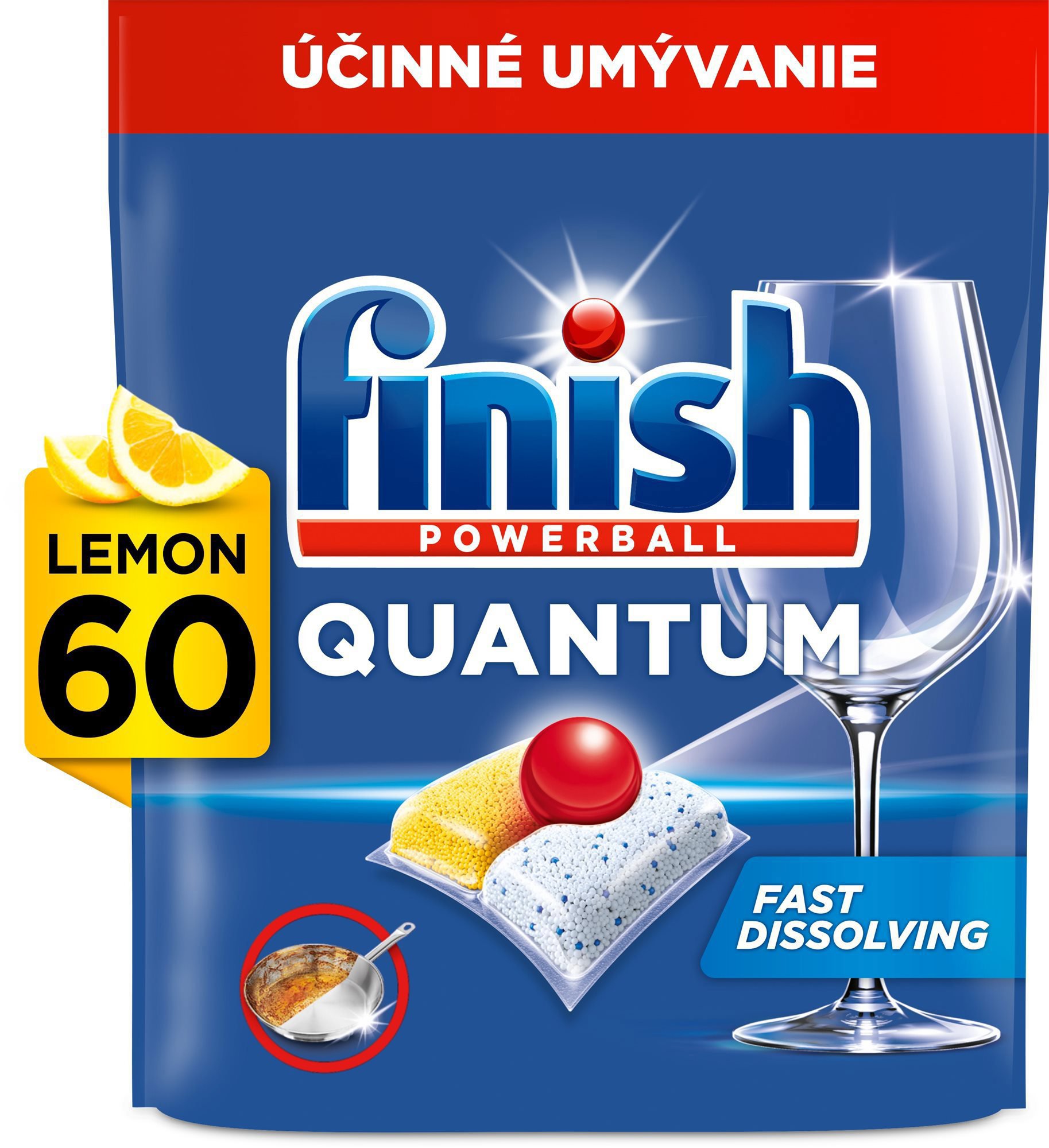 FINISH Quantum All in 1 Lemon Sparkle 60 ks