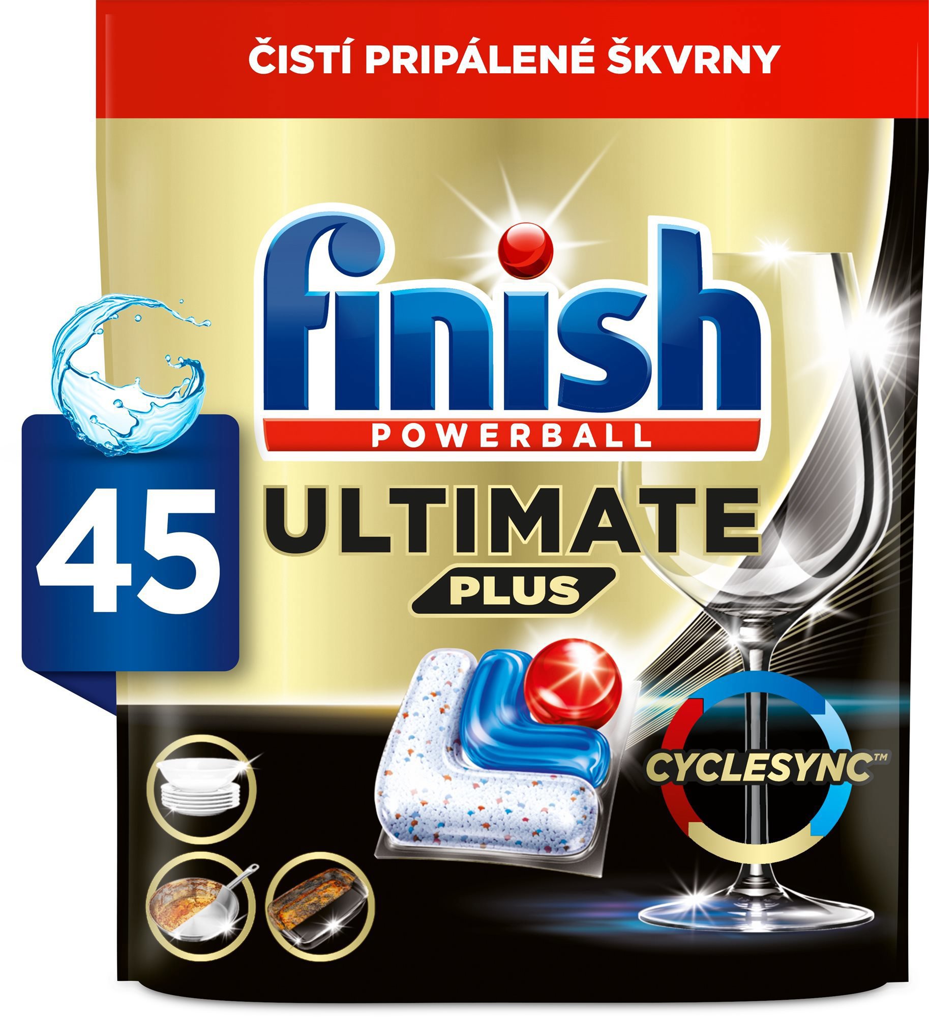 Finish Ultimate Plus All in 1, 45 ks