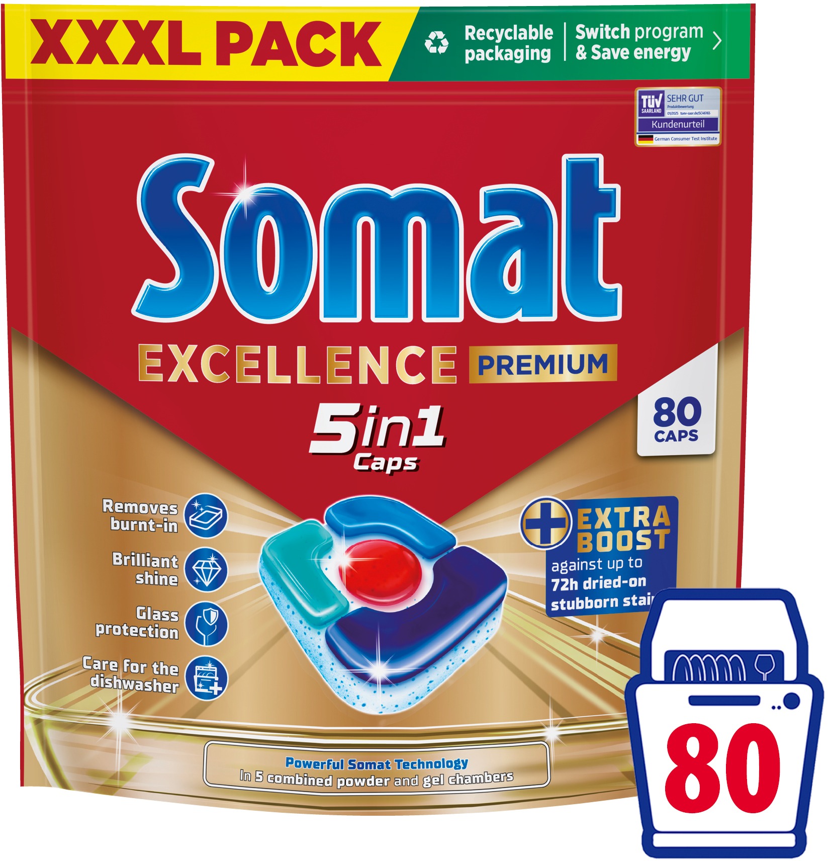 SOMAT Excellence 5in1, 80 ks
