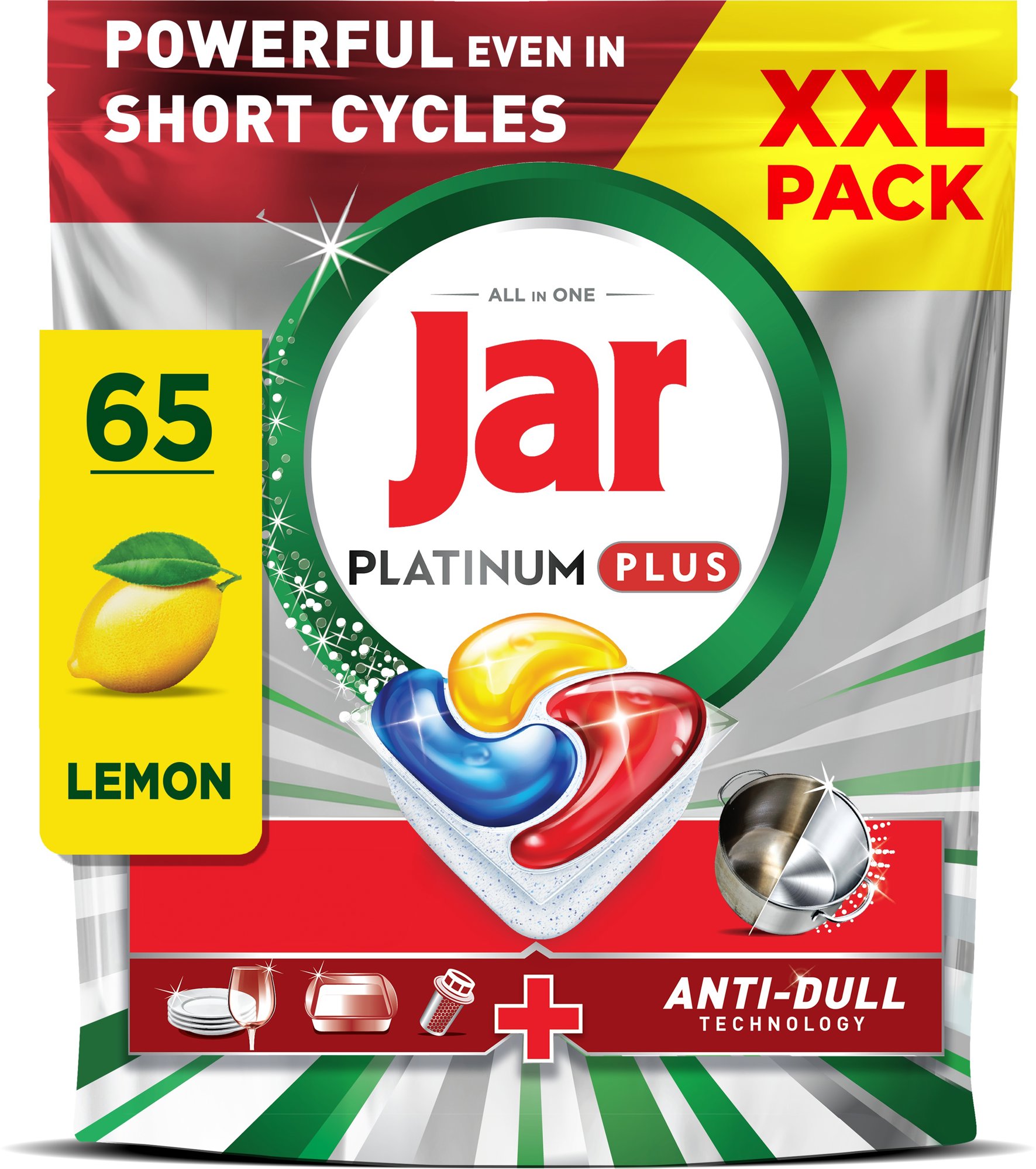 JAR Platinum Plus Lemon 65 ks