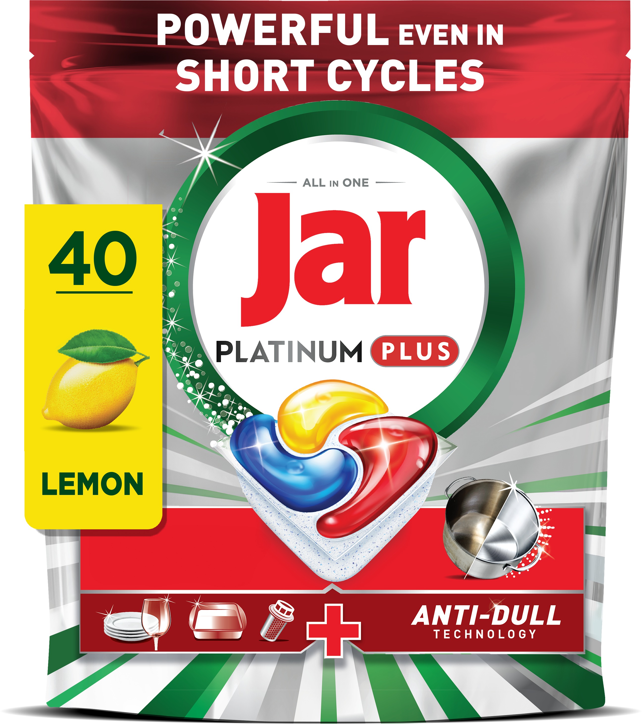 JAR Platinum Plus Lemon 40 ks