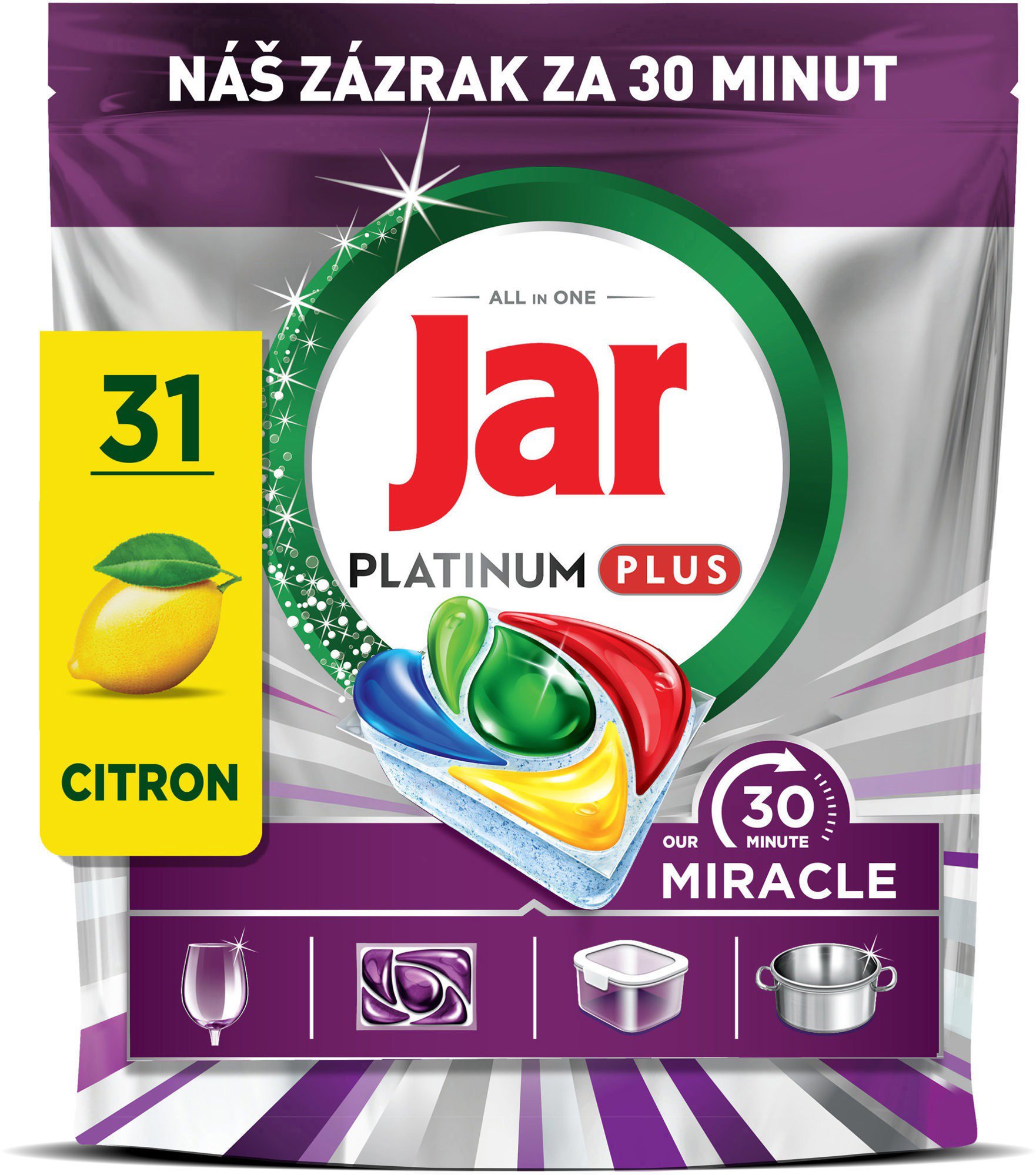 JAR Platinum Plus 30 Minute Miracle 31 ks