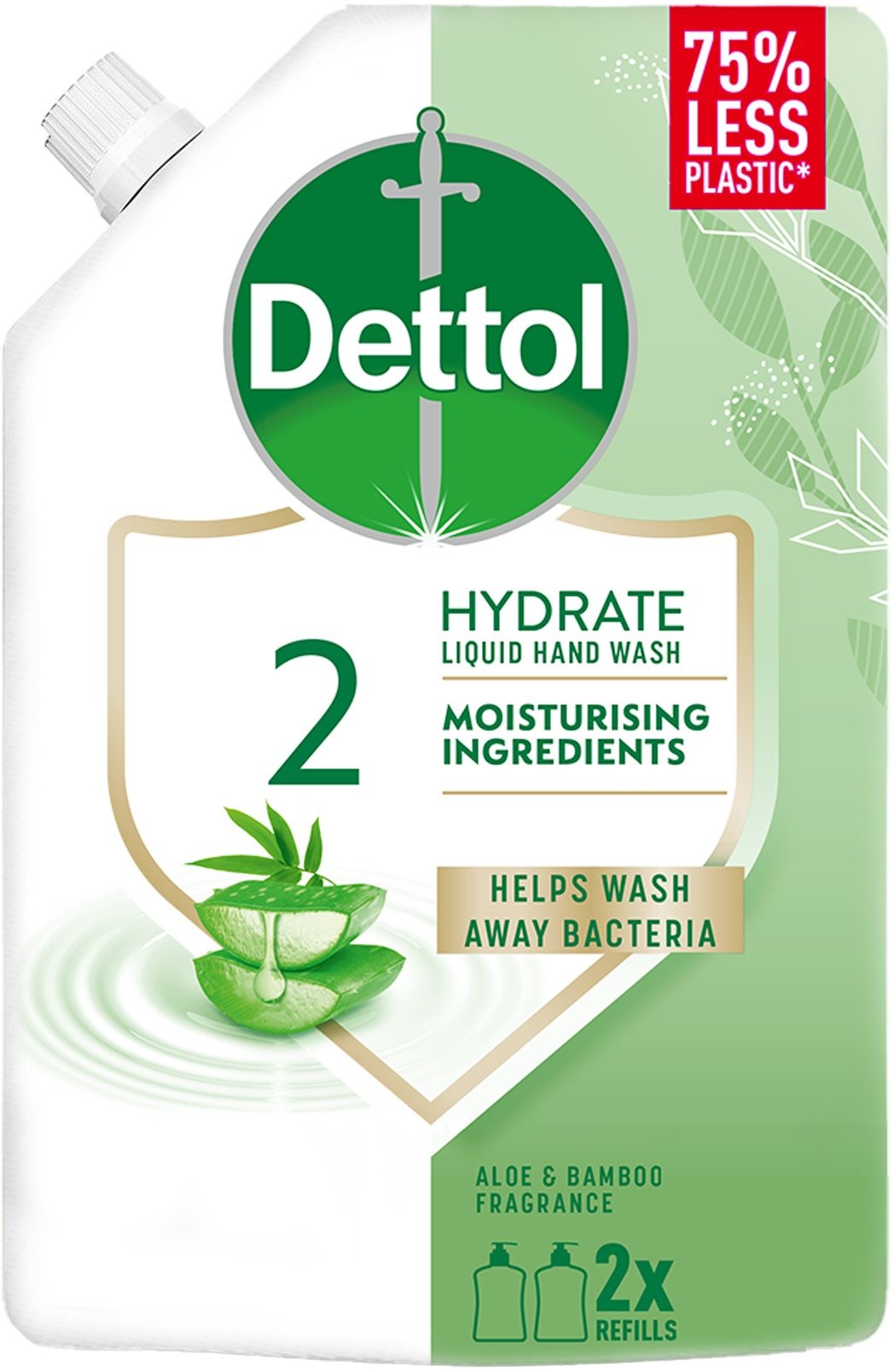 DETTOL tekuté mydlo náhradná náplň Aloe a Bambus 500 ml