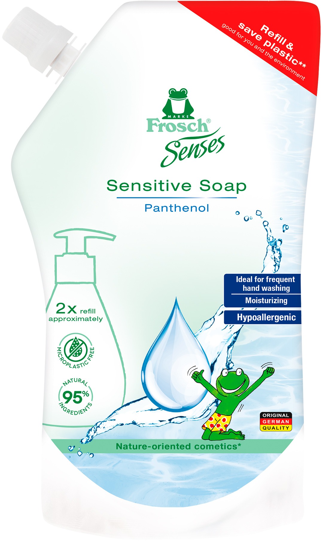 FROSCH Tekuté mydlo Sensitive 500 ml