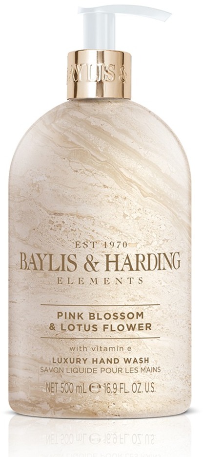 BAYLIS & HARDING Tekuté mydlo na ruky – Pink blossom & Lotus flower 500 ml