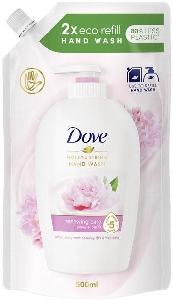 DOVE Tekuté mydlo Pivonka náhradná náplň 500 ml