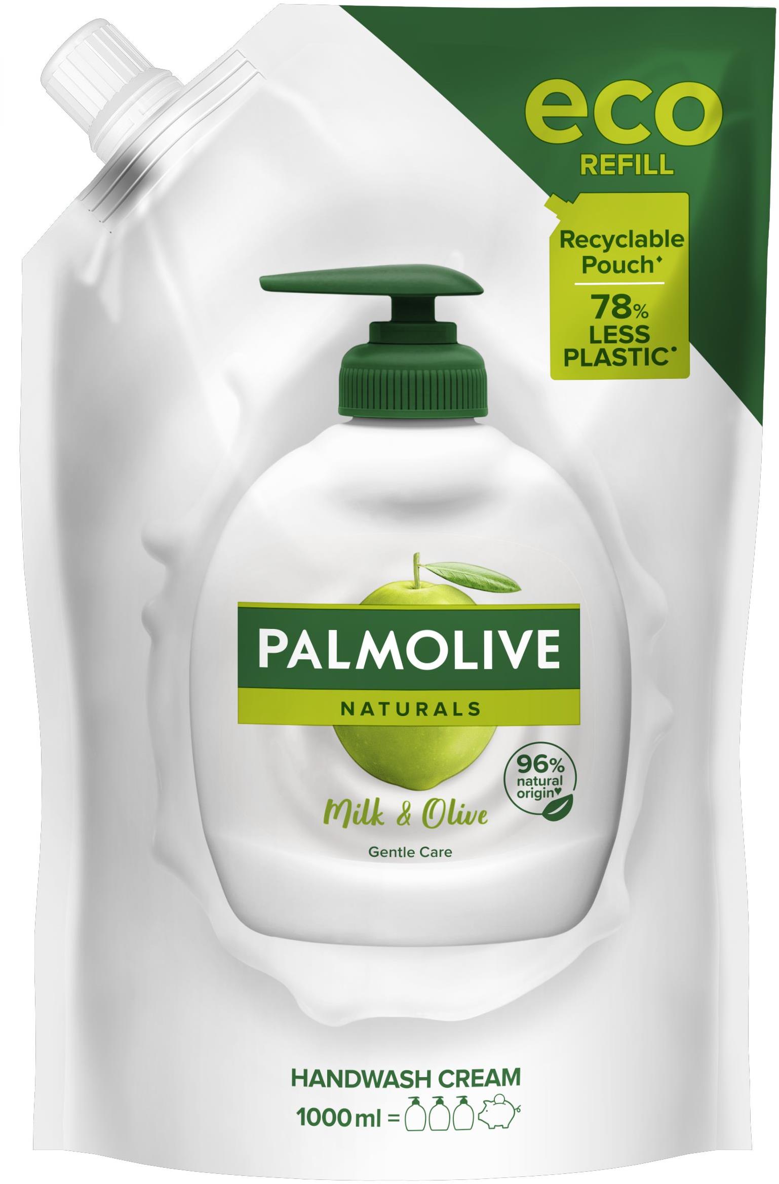 PALMOLIVE Naturals Olive & Milk tekuté mydlo náhradná náplň 1000 ml