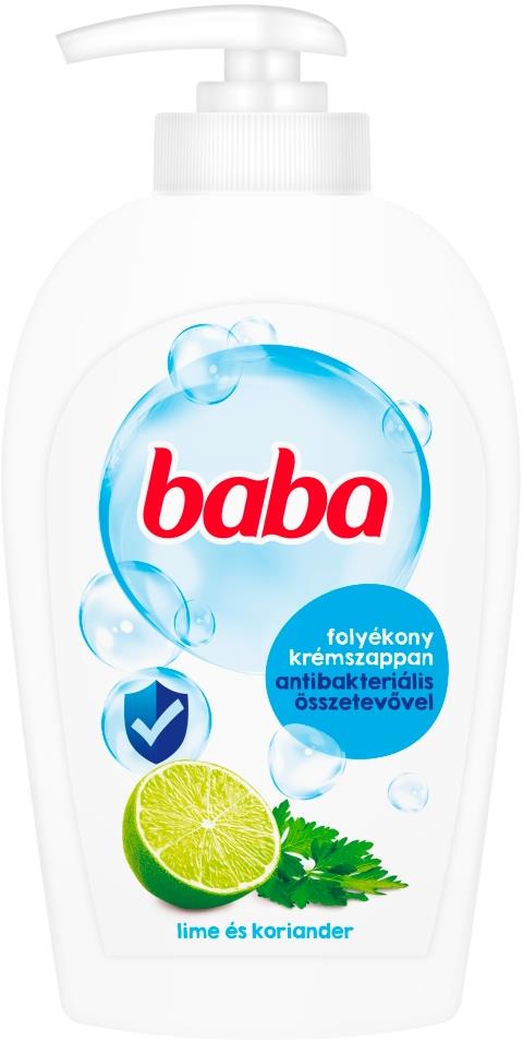 BABA tekuté mydlo s antibakteriálnym limetkovým extraktom 250 ml