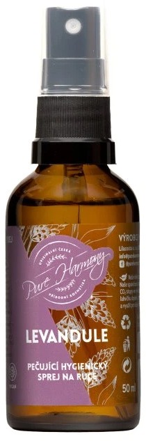 PURE HARMONY Hygienický sprej na ruky Levanduľa 50 ml