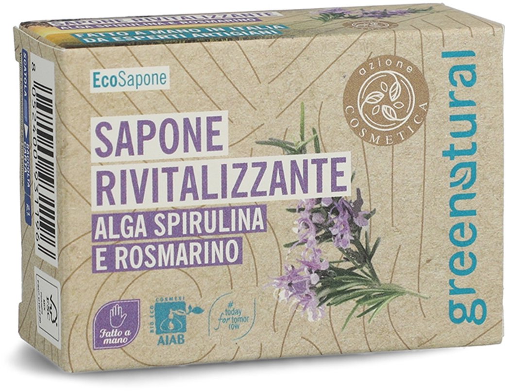 GREENATURAL Revitalizačná spirulina a rozmarín 100 g