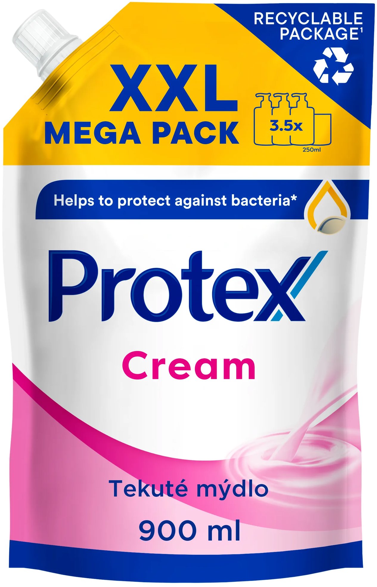 PROTEX Cream náhradná náplň 900 ml