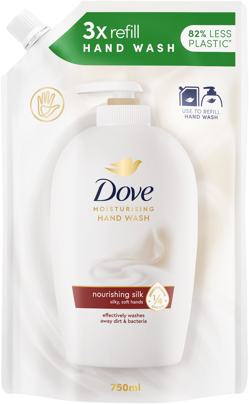 DOVE Nourishing Silk 750 ml