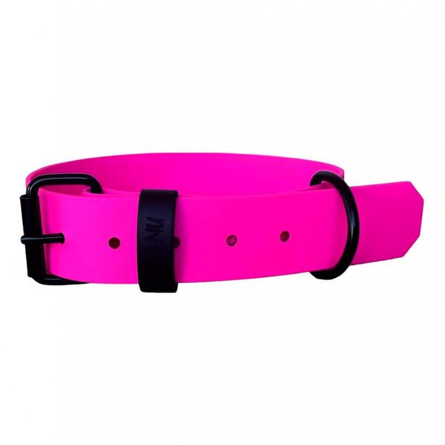 MA-NU Obojok pre psa Pink Freak/Ružový 25 mm × 25 – 35 cm