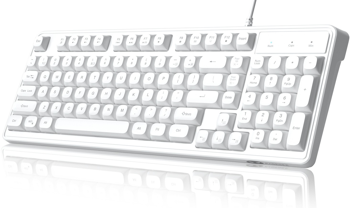 Magegee GK980-W Membrane Keyboard - US