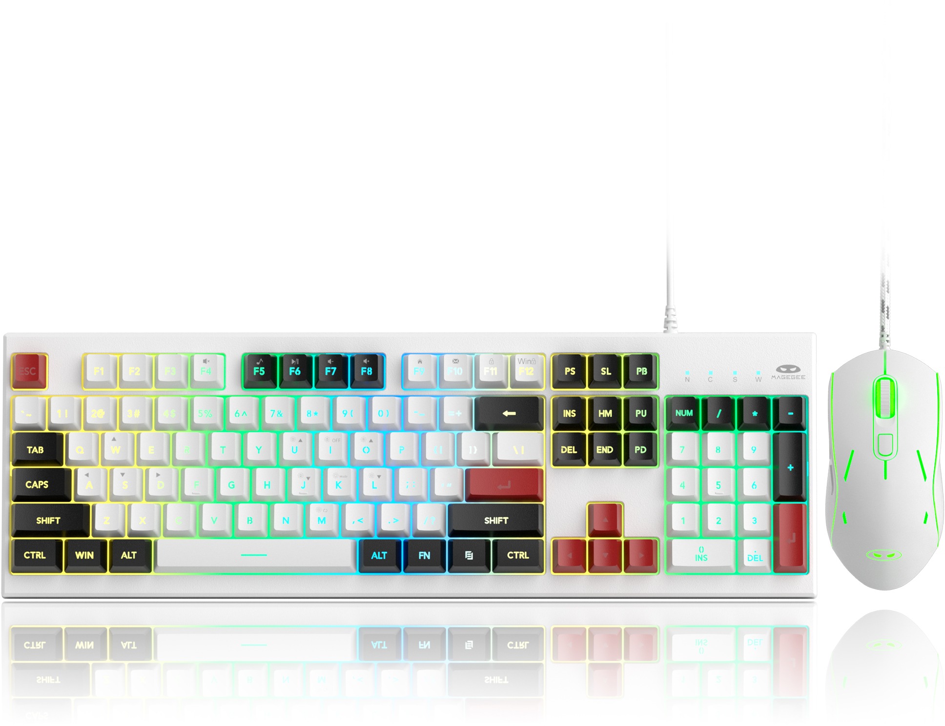Magegee K2-RC Keyboard&Mouse Combo - US