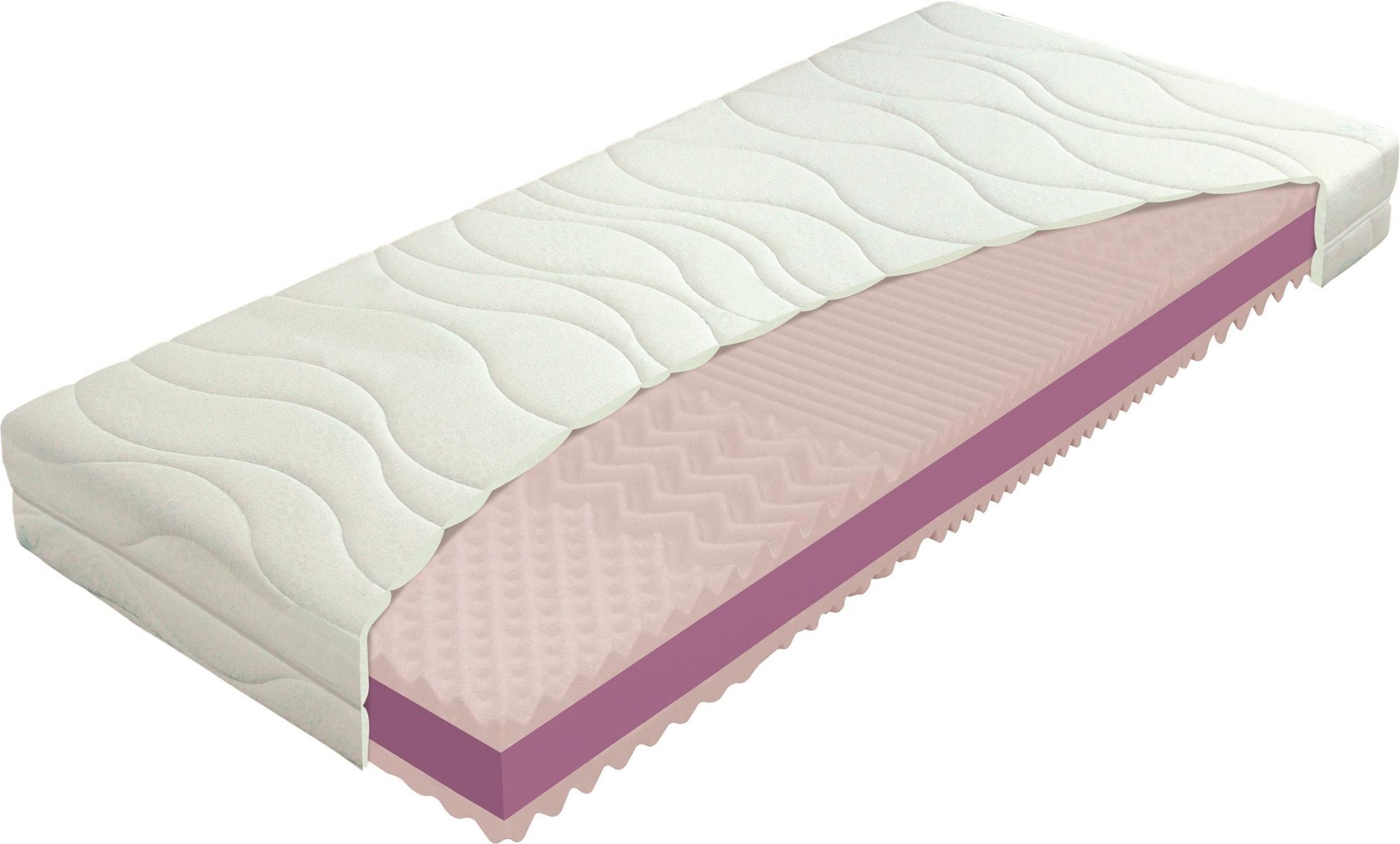 Matrac ECOSLEEP sendvičový, tuhosť H2/H3, 80 × 200 cm, roll