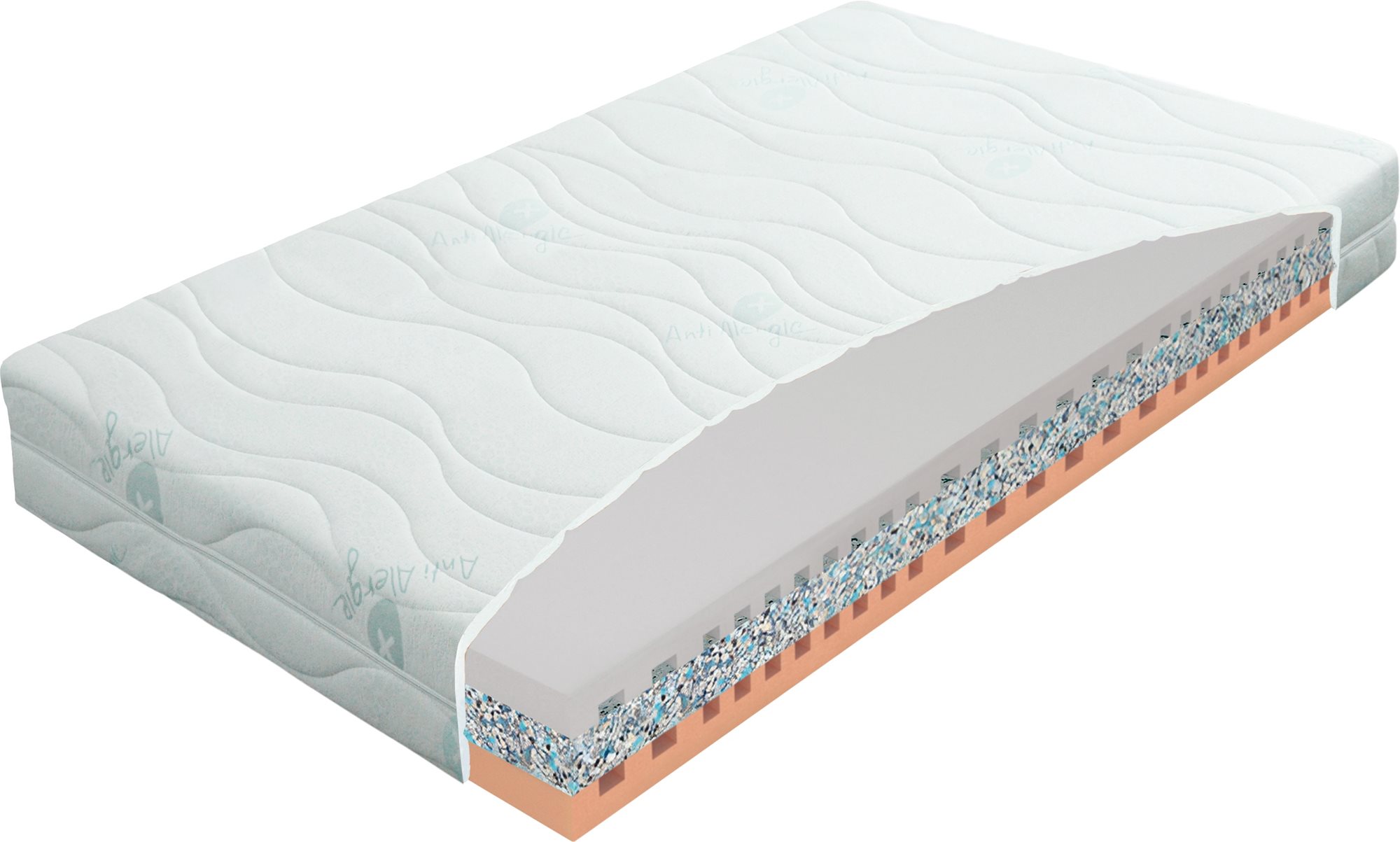 Matrac PROFIL AIR sendvičový, tuhosť H3, 120 × 200 cm, roll